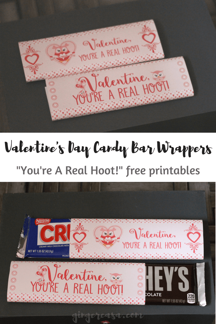 free printable valentine candy bar wrappers