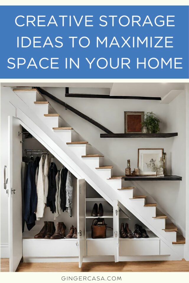 Creative Storage Ideas To Maximize Space In Your Home Ginger Casa