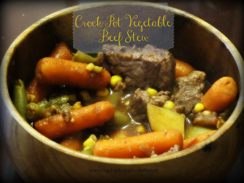 Crock Pot Vegetable Beef Stew Recipe