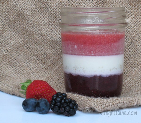 three layer very berry dream cream