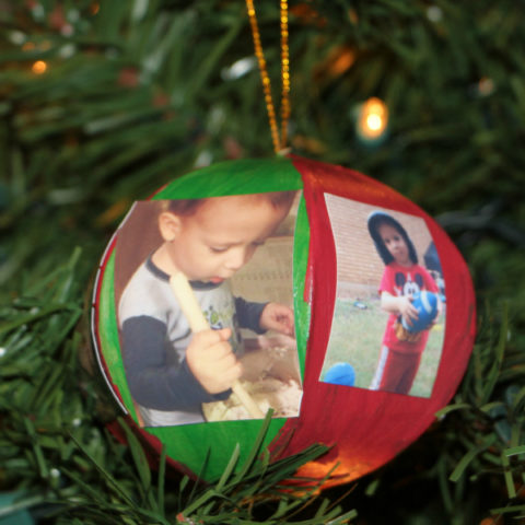 Picture Ornament Craft for Kids