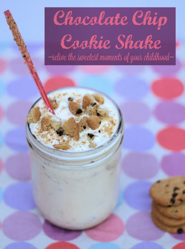 chocolate chip cookie shake