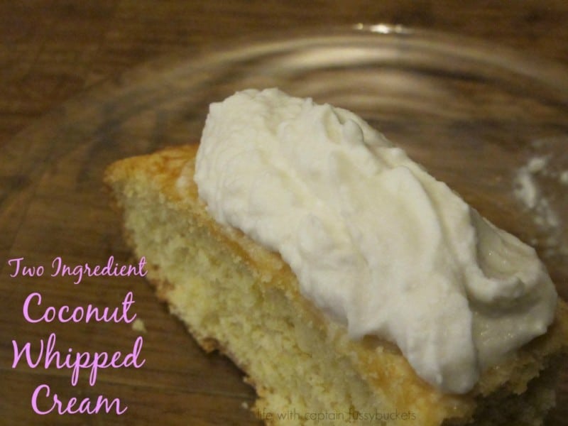Coconut Whipped Cream – Only Two Ingredients and Simply Delicious