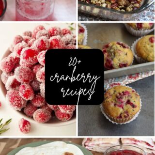 cranberry recipes