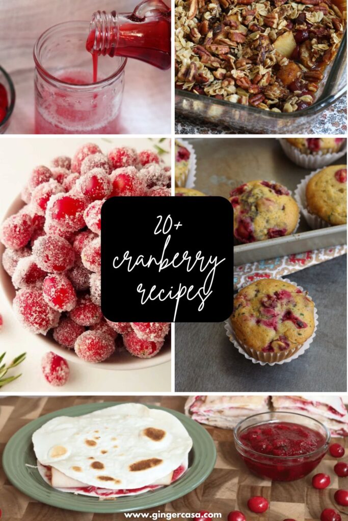 cranberry recipes