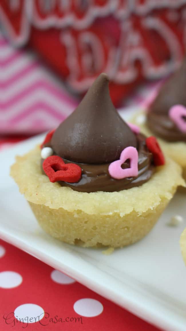 valentines day nutella cookie cups 2