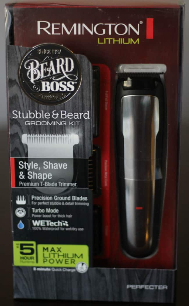 remington beard boss perfecter stubble and beard kit