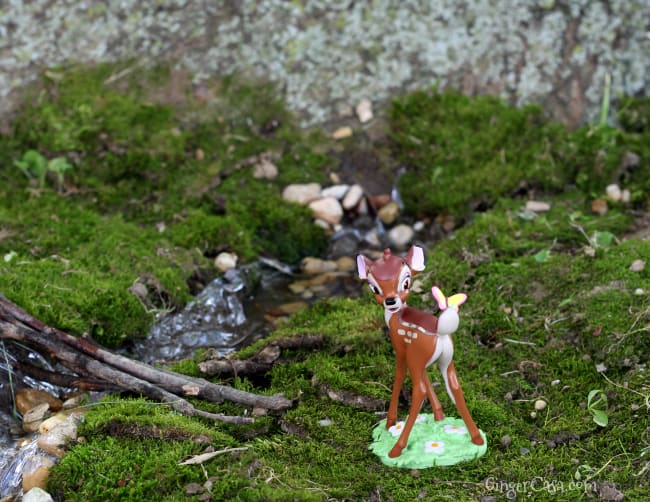 bambi fairy garden tree