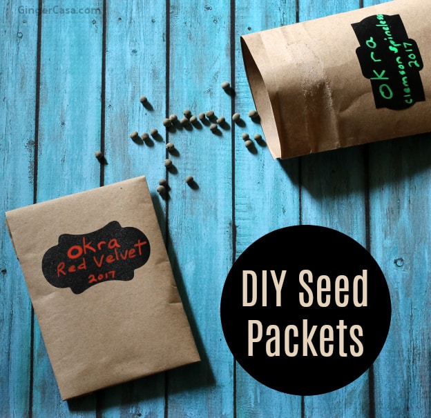 Easy Diy Seed Packetsto Save Seeds
