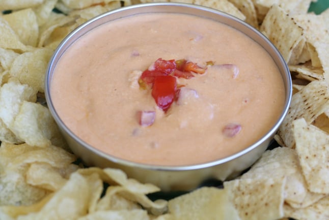 bbq chicken queso