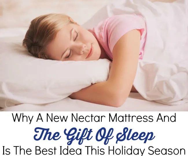 A New Nectar Mattress & The Gift Of Sleep Is The Best Idea This Holiday!