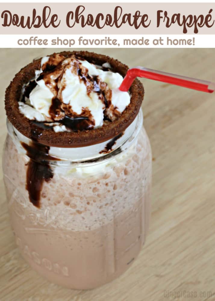 Double Chocolate Frappe Recipe Make This Coffee Drink At Home