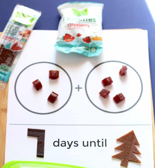 Math Is Fun (And Yummy!) With This Countdown Activity And Real Fruit Manipulatives