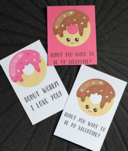 Air Fryer Donuts and Adorable Donut Valentines! [free printable]