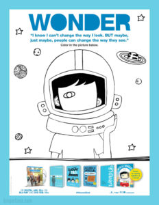 Wonder Coloring Sheet