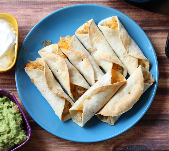 air fryer flautas