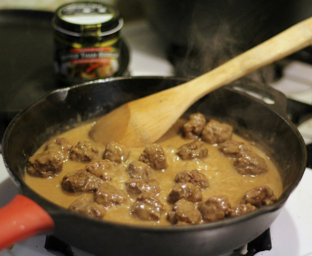 Meatballs and Gravy over Rice An Easy Recipe for the Whole Family!