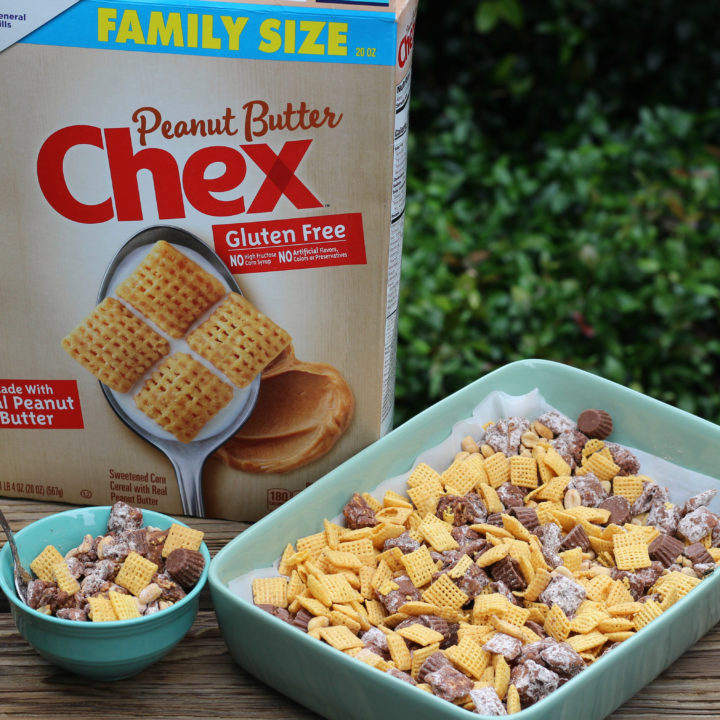 Loaded Peanut Butter Chex Party Mix