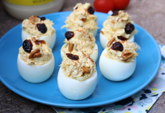 Chicken Salad Deviled Eggs - Elevate Your Favorite Potluck Food!