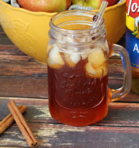 Spiced Apple Iced Tea - Delicious Fall Flavor