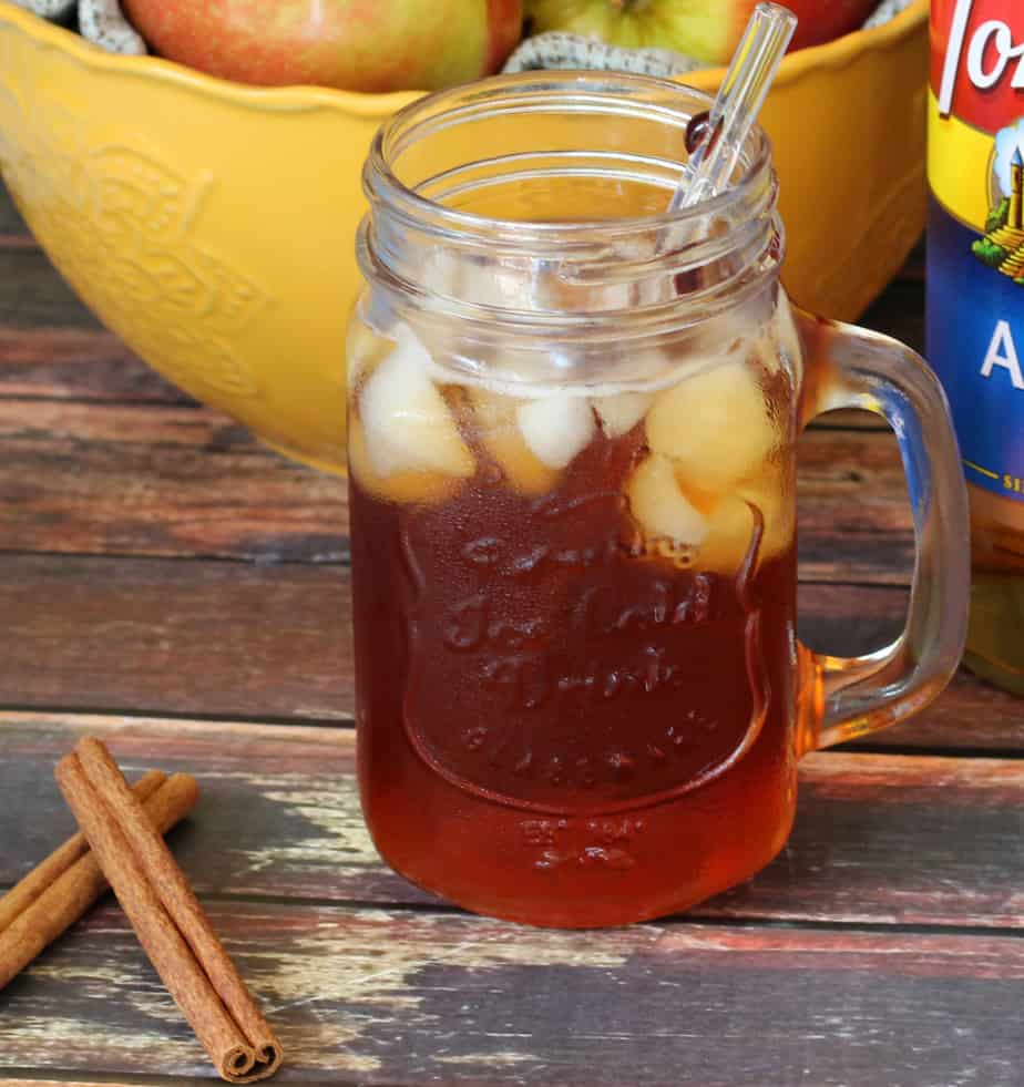 spiced apple iced tea