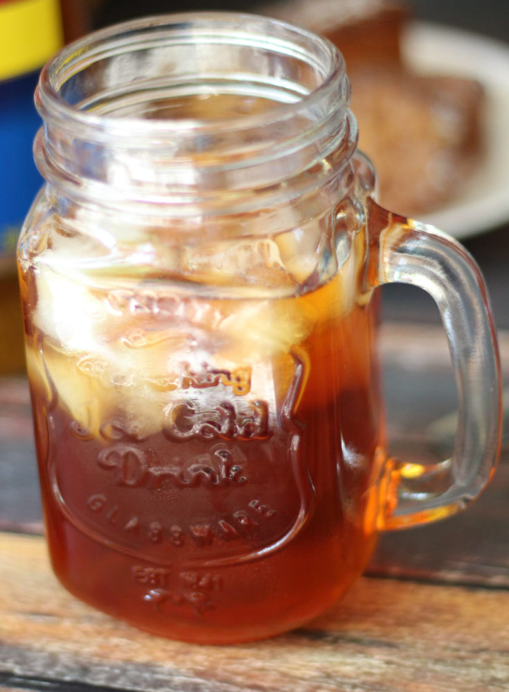 Spiced Apple Iced Tea - Delicious Fall Flavor