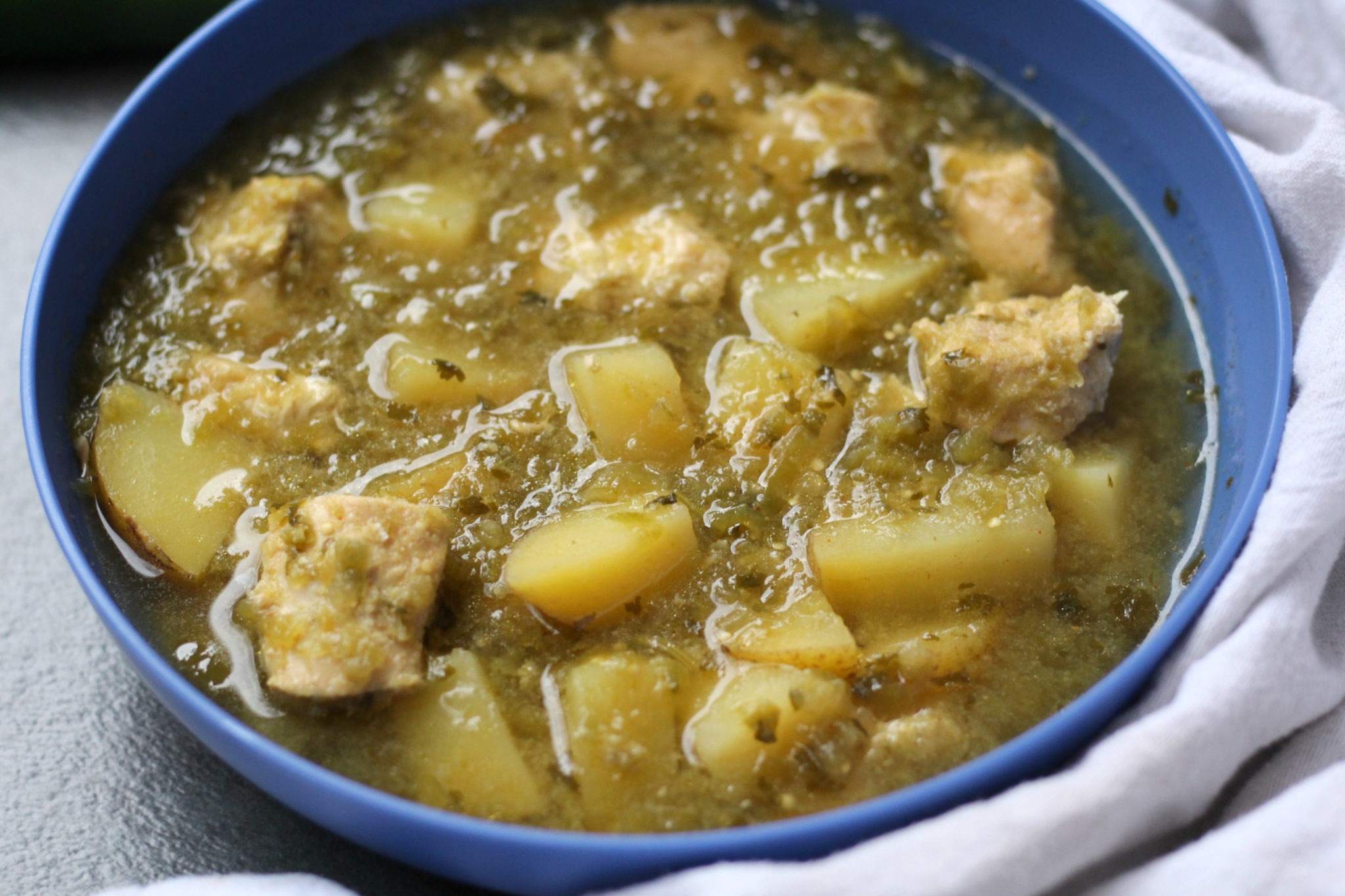 Crock Pot Chicken Verde With Potatoes Soup Recipe