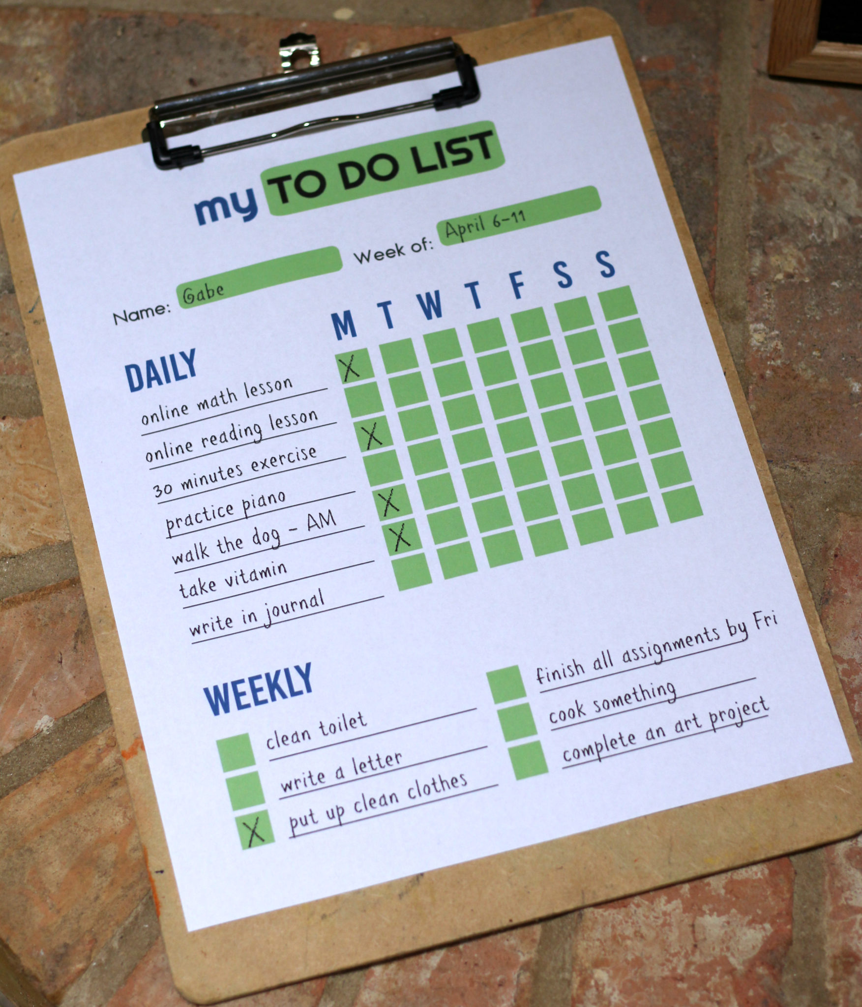 checklist-printable-to-do-list-teaches-responsiblity-and-ownership