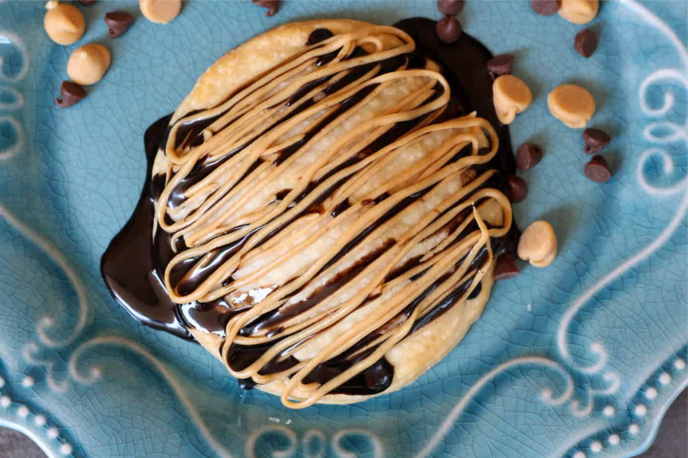 Air Fryer Peanut Butter Chocolate Pastries – Or Bake in the Oven!