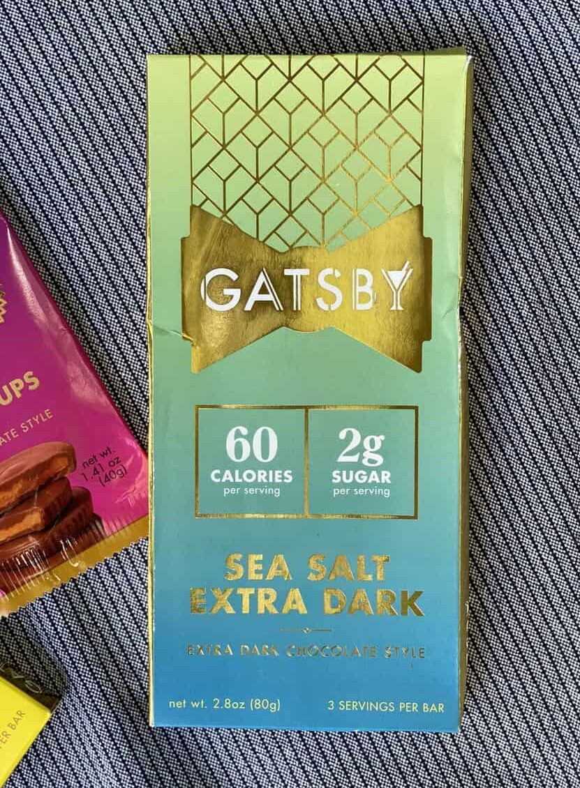 Save on Gatsby Sea Salt Extra Dark Bar Chocolate Style Order