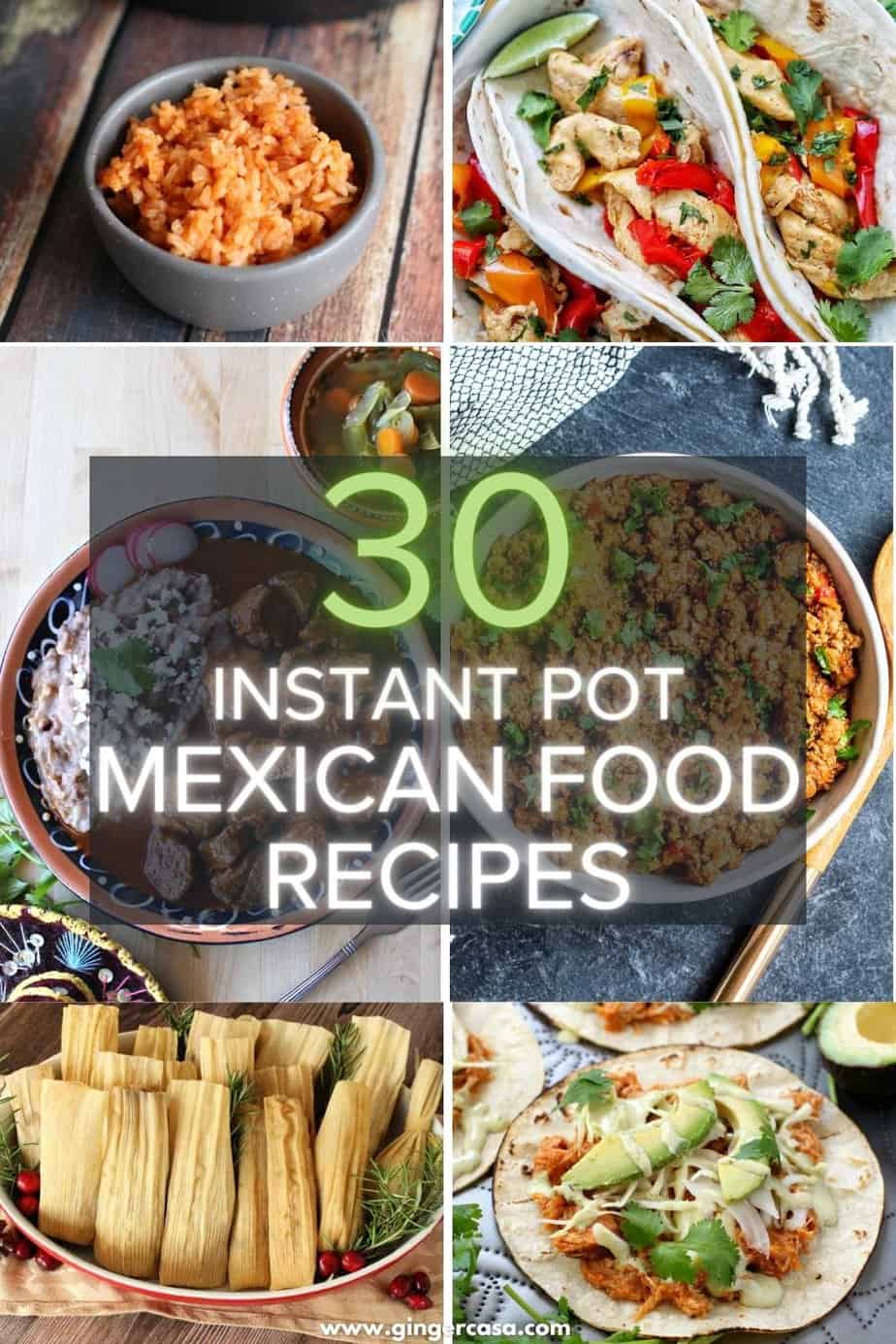 Instant pot best sale mexican recipes