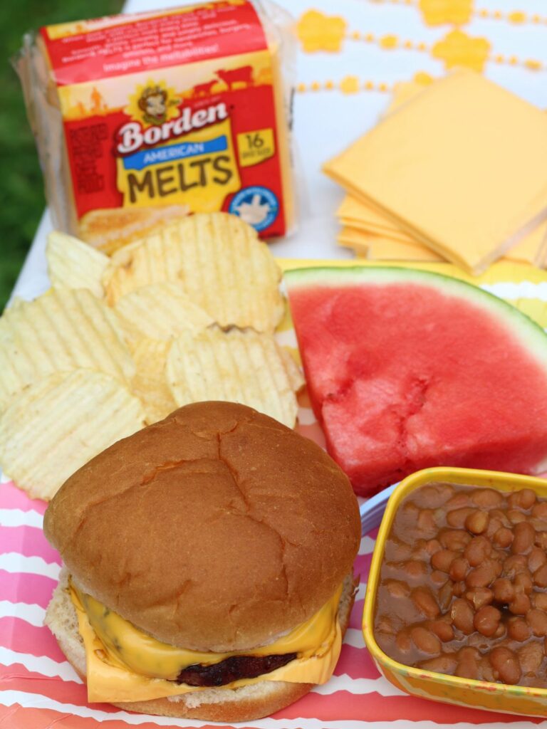 bbq cheeseburger spread