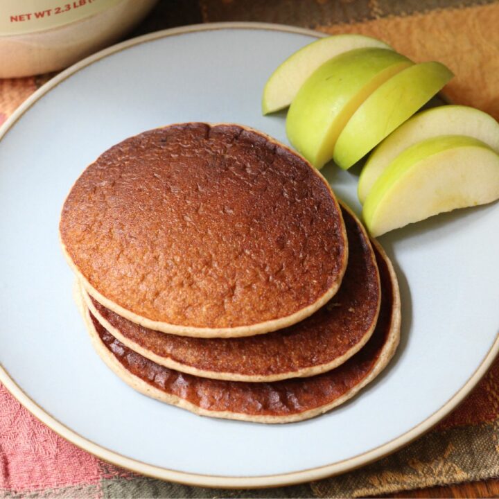 Apple Pie Protein Power Pancakes