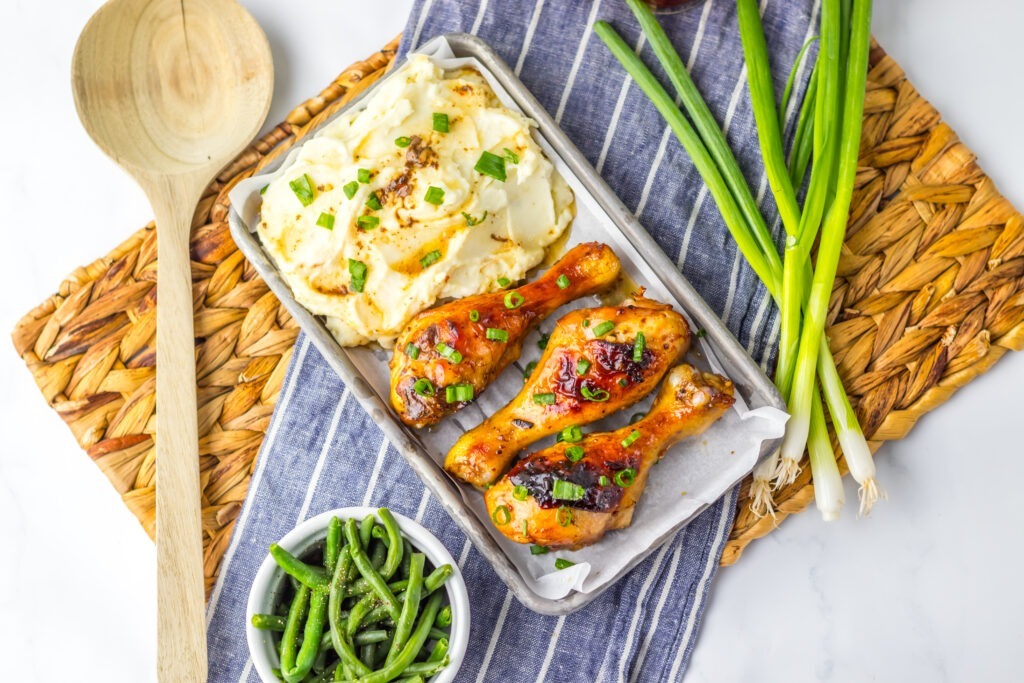 hot honey garlic chicken drumsticks