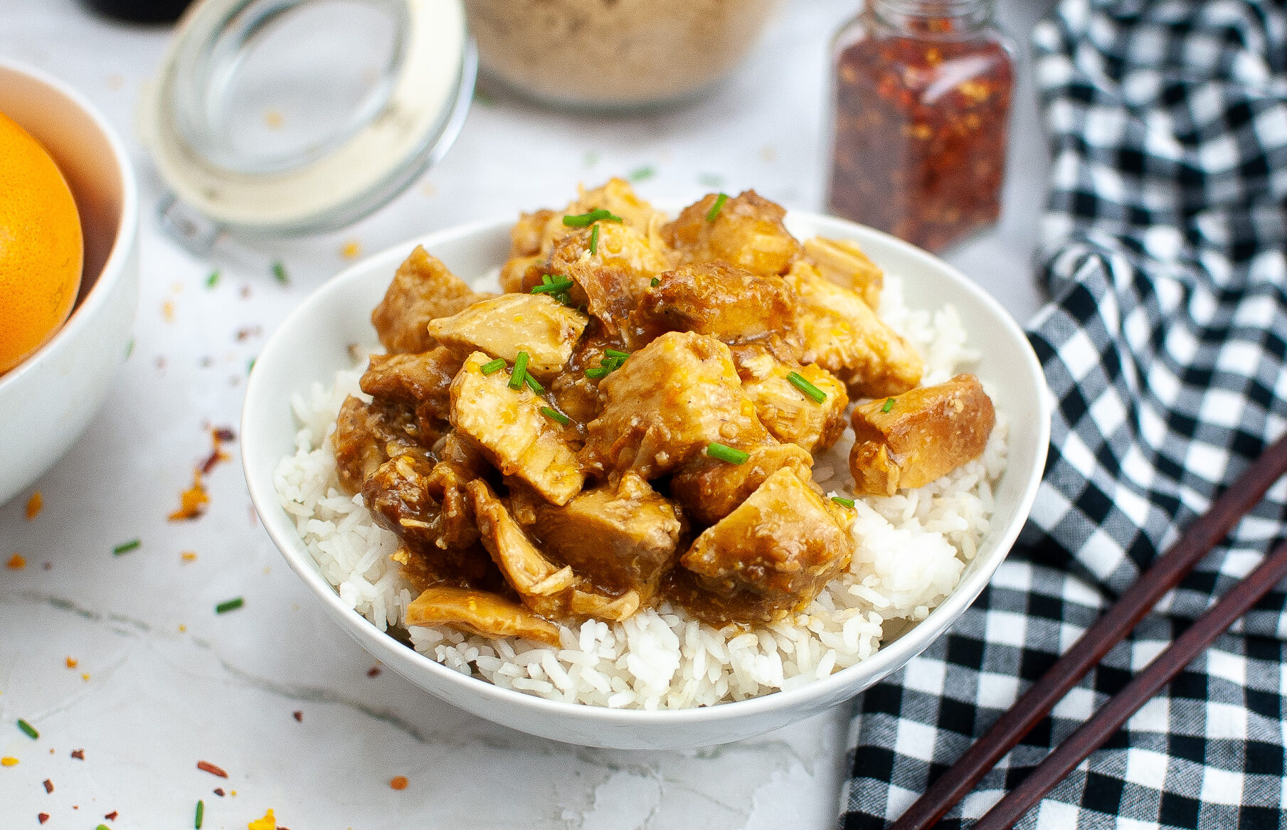 crock pot orange chicken