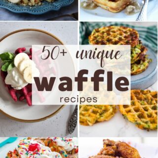 unique waffle recipes