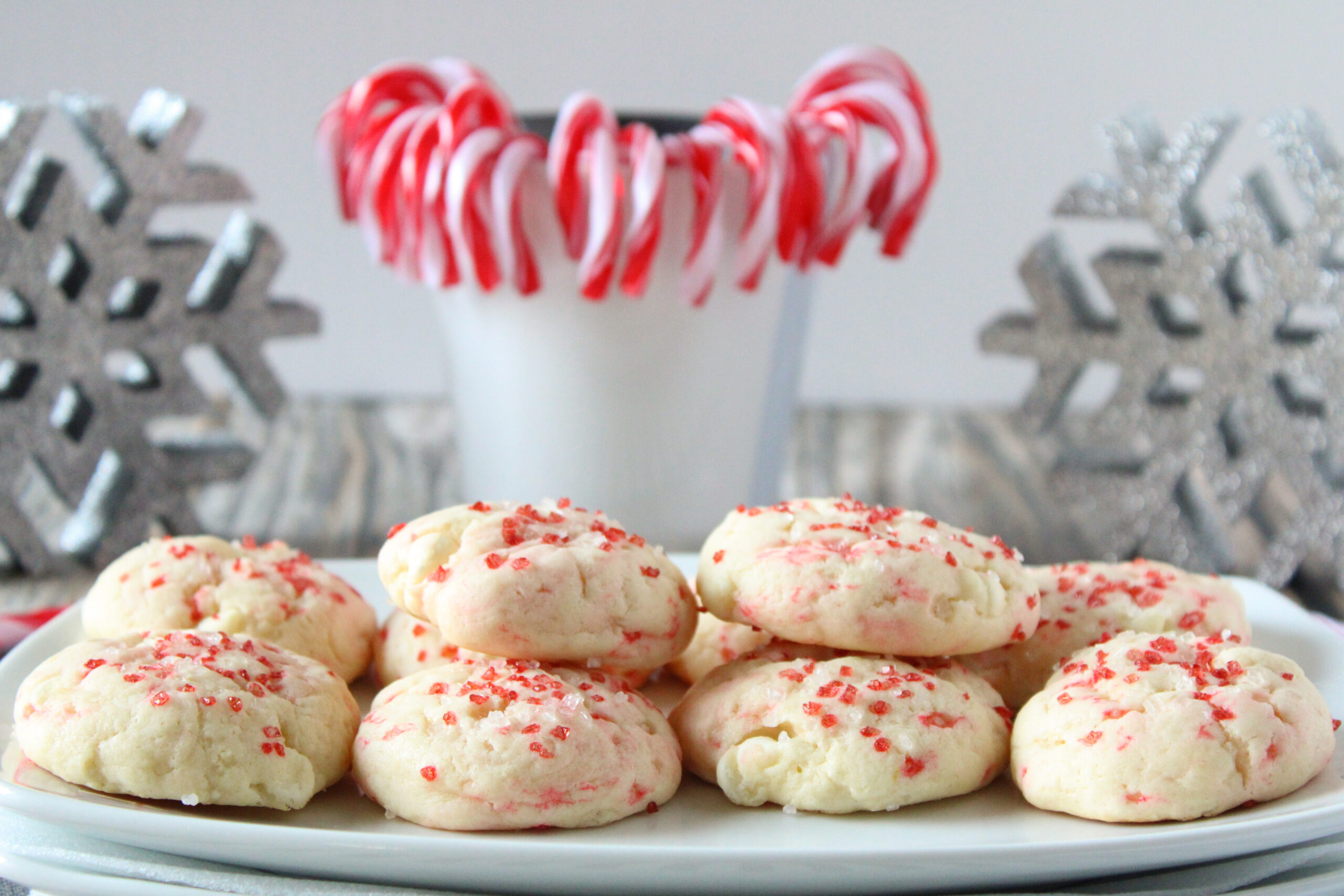 peppermint cheesecake cookies