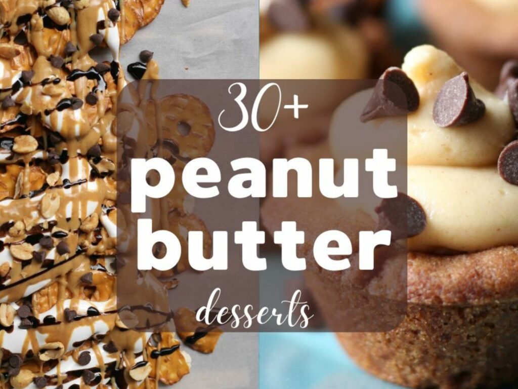 peanut butter desserts