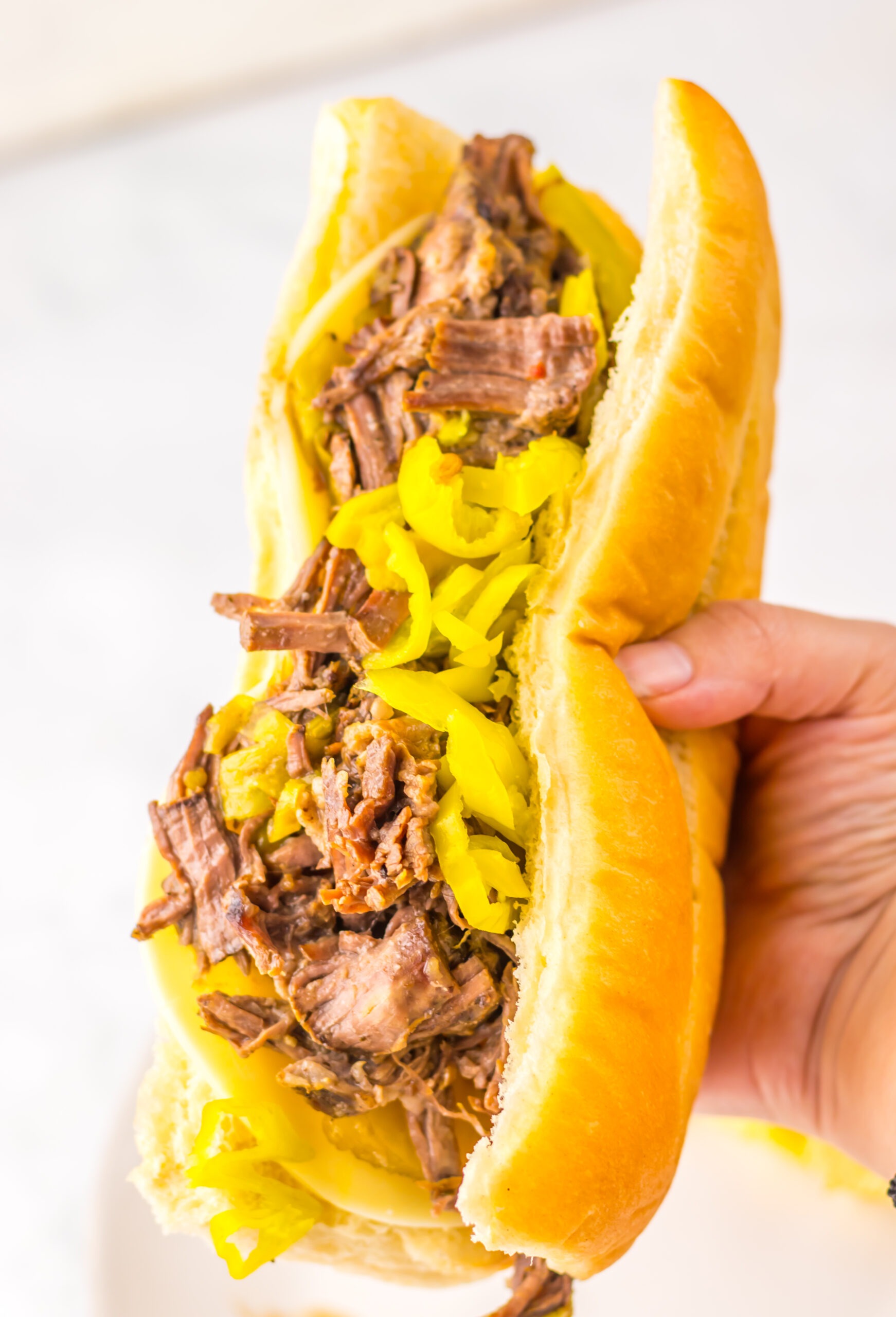 italian beef sandwich